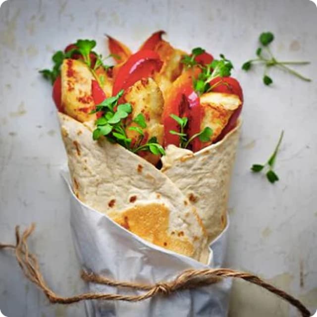 Halloumi Wrap